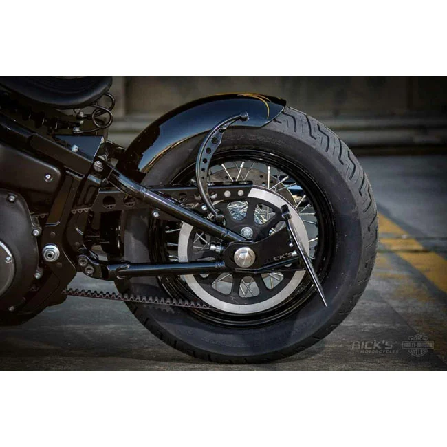 Rick's Motorcycles Rick''s Motorcycles, side mount license plate kit short Black