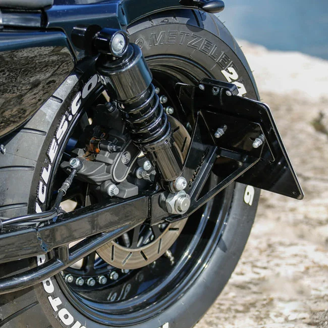 Rick's Motorcycles Rick''s Motorcycles, side mount License plate bracket short