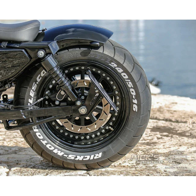 Rick's Motorcycles Rick''s Motorcycles, side mount license plate kit short.Black