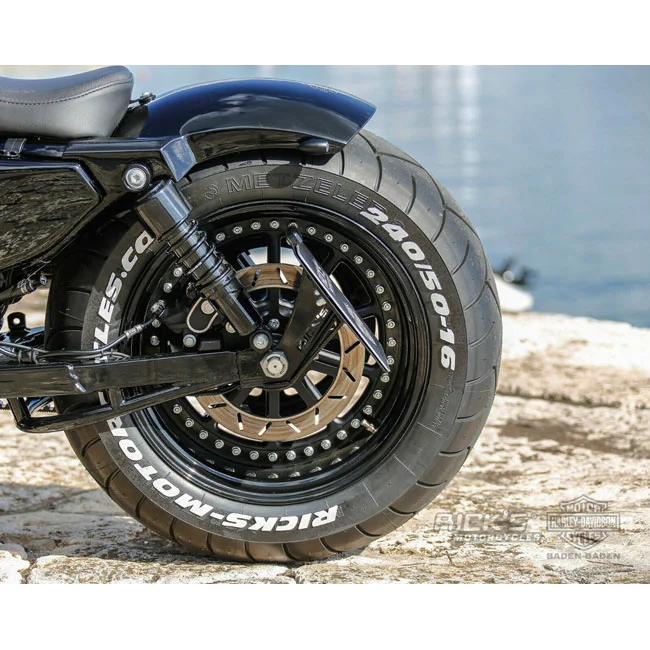Rick's Motorcycles Rick''s Motorcycles, side mount license plate kit short.Black