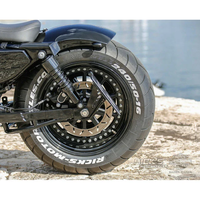 Rick's Motorcycles Rick''s Motorcycles, side mount license plate kit short.Black