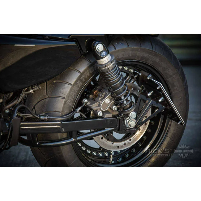 Rick's Motorcycles Rick''s Motorcycles, side mount license plate kit short.Black