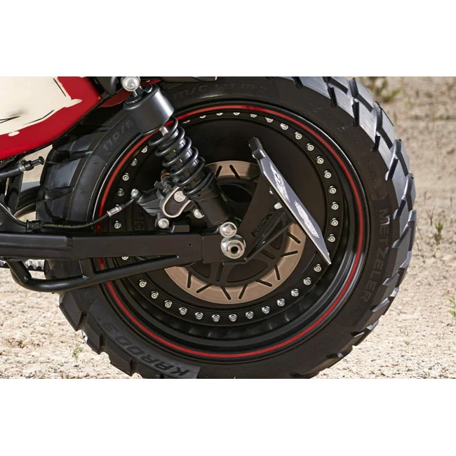 Rick's Motorcycles Rick''s Motorcycles, side mount license plate kit short.Black