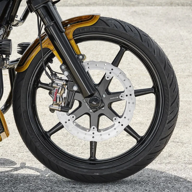 Rick's Motorcycles BRAKE CALIPER ADPTR RADIAL RH+