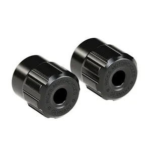 Rick's Motorcycles Rick''s Motorcycles, Clubstyle crashbar end caps. Gloss Black