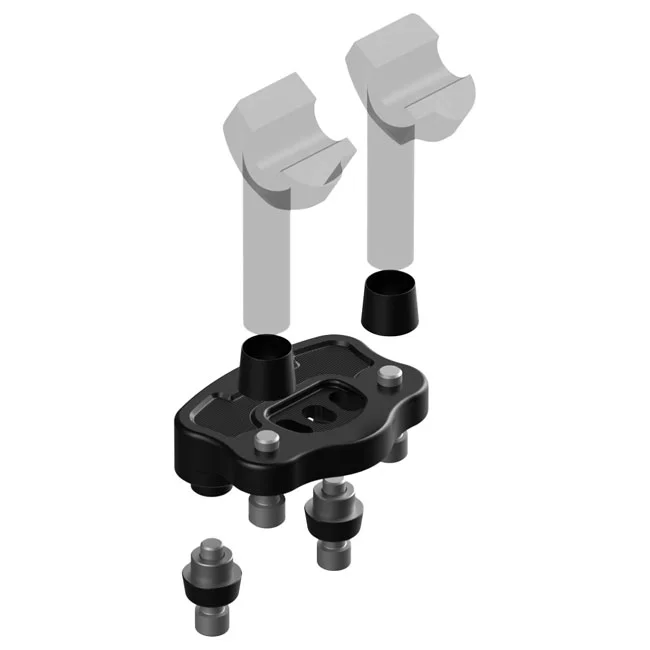Rick's Motorcycles Motorcycles, Clubstyle riser relocation plate 40mm
