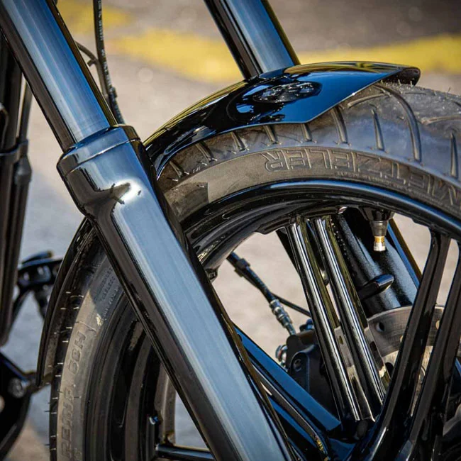 Rick's Motorcycles FRONT FENDER STEEL 21 FXBR