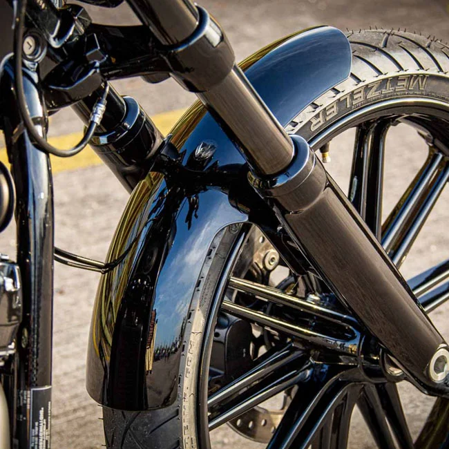 Rick's Motorcycles FRONT FENDER STEEL 21 FXBR