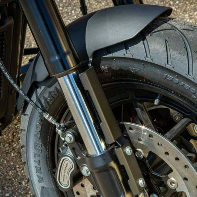 Rick's Motorcycles Motorcycles, 150/80-16" custom front fender. Steel