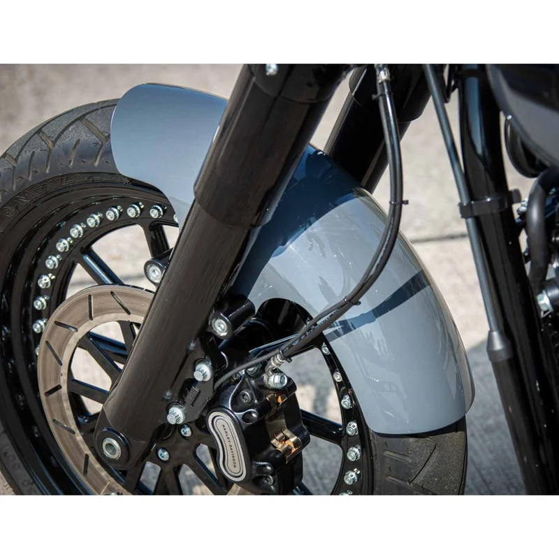 Rick's Motorcycles Softail 18" custom front fender. Long