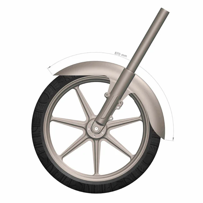 Rick's Motorcycles Motorcycles, 21" front fender Touring ''Street-Cut''