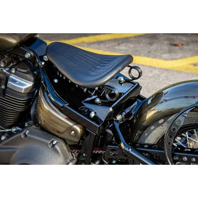 Rick's Motorcycles Rick''s Motorcycles, BOBBER Solo Seat. Kit. Black