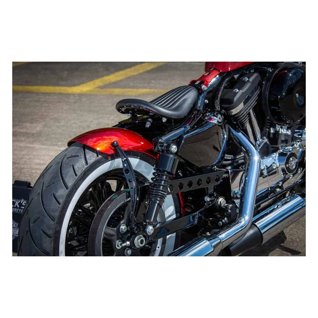 Rick's Motorcycles Solo seat conversion kit, black