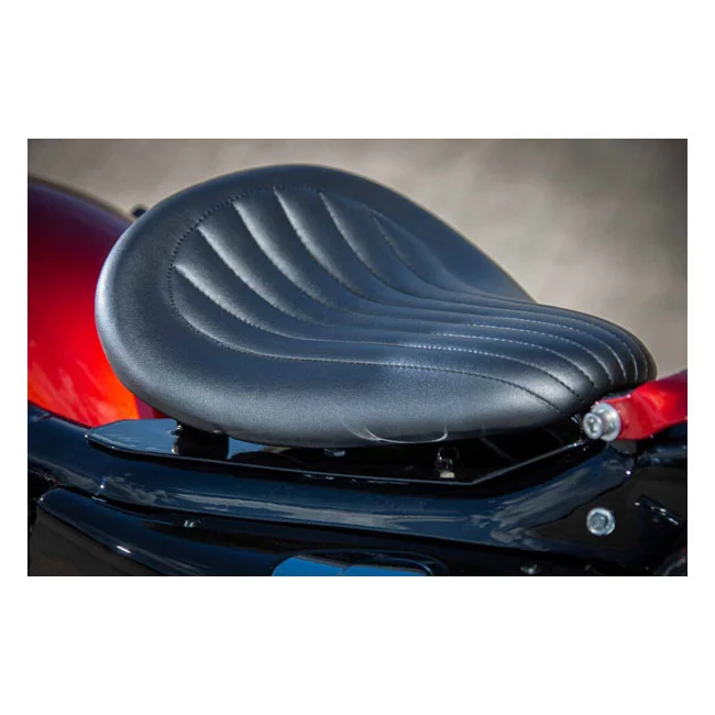 Rick's Motorcycles Solo seat conversion kit, black