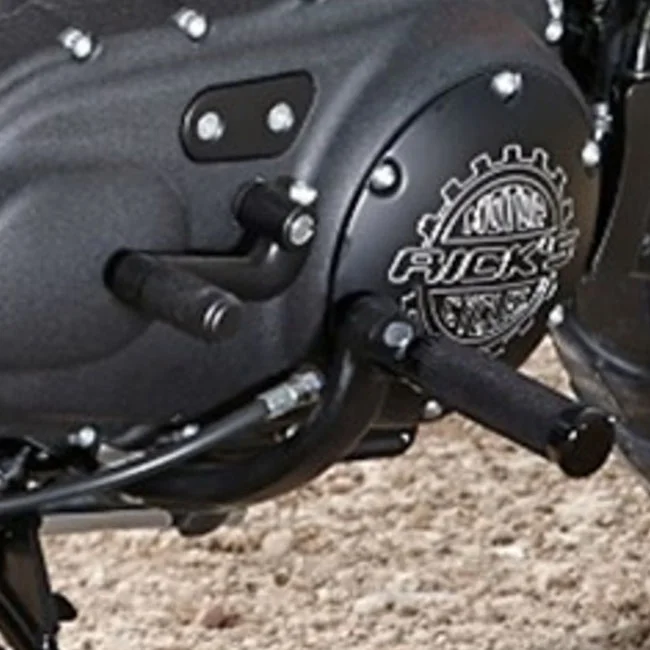 Rick's Motorcycles Rick''s Motorcycles, shift peg Knurled style. Black