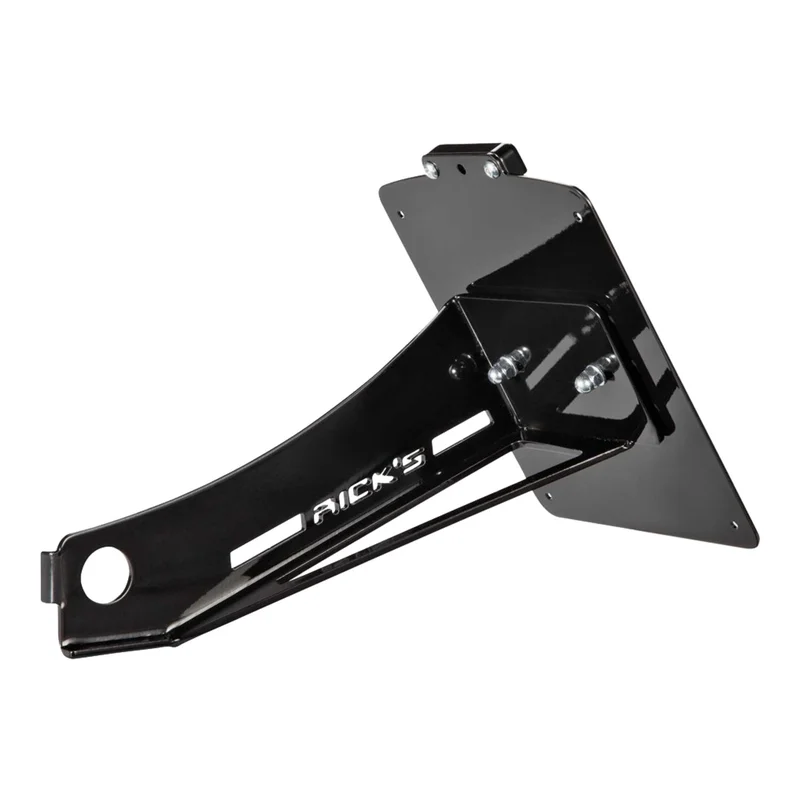 Rick's Motorcycles Rick''s Motorcycles, side mount License plate bracket. Black
