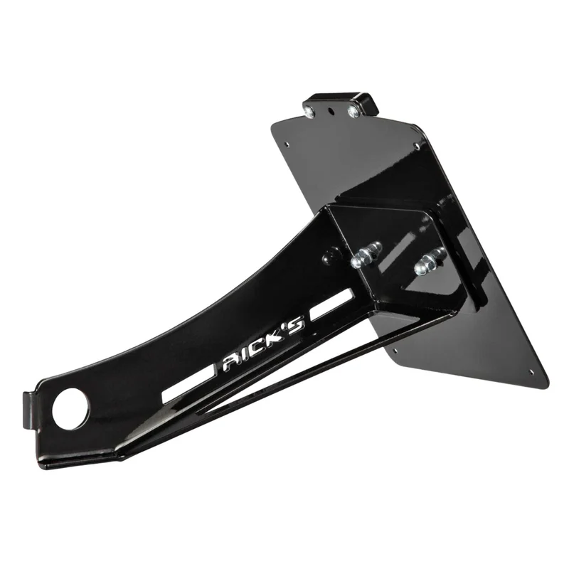 Rick's Motorcycles Rick''s Motorcycles, side mount License plate bracket. Black