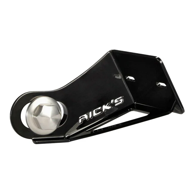 Rick's Motorcycles Motorcycles, side mount license plate kit short Black