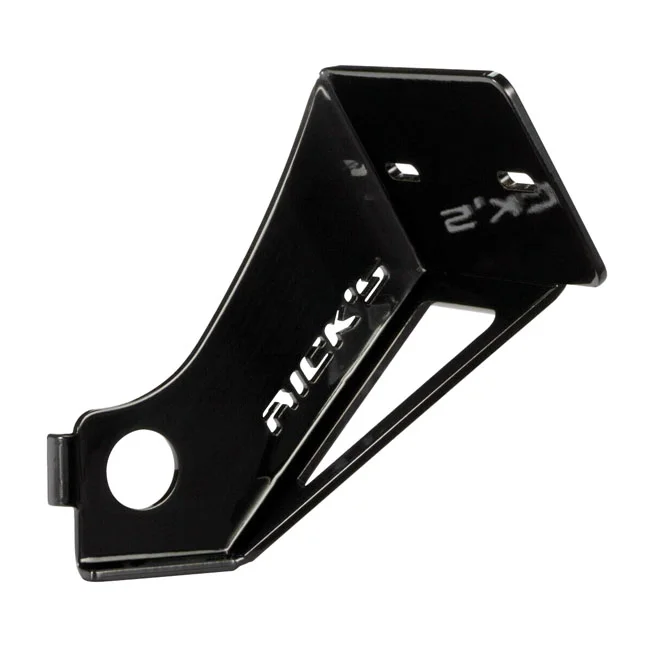 Rick's Motorcycles Rick''s Motorcycles, side mount license plate kit short Black