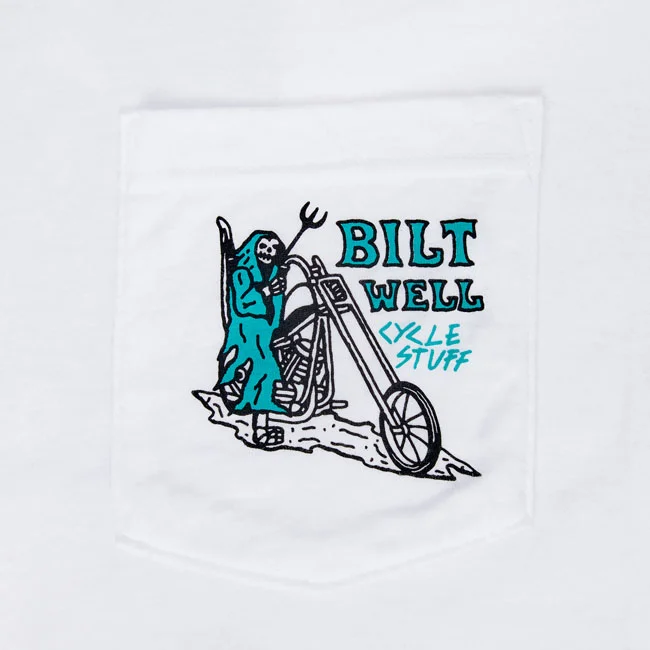 Biltwell Reaper t-shirt white