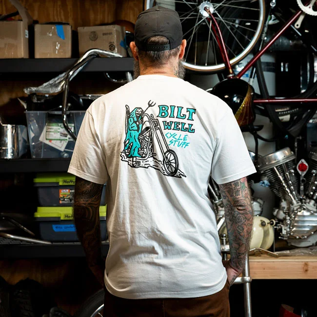 Biltwell Reaper t-shirt white