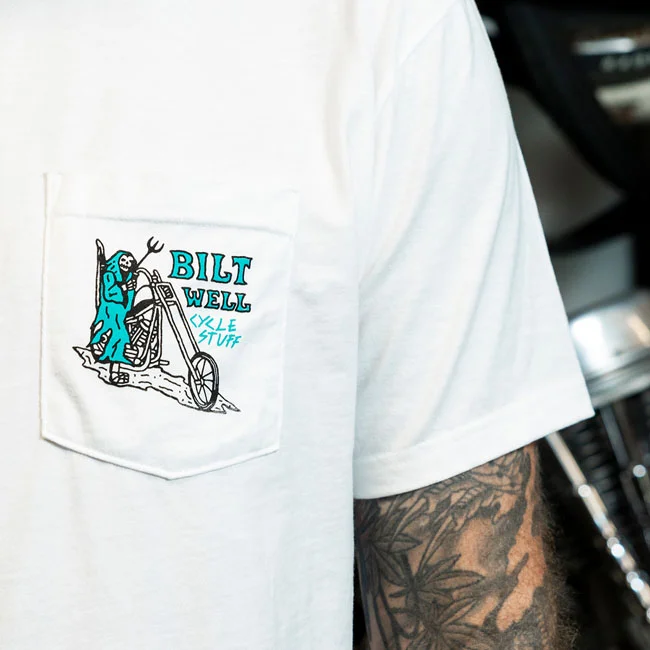 Biltwell Reaper t-shirt white