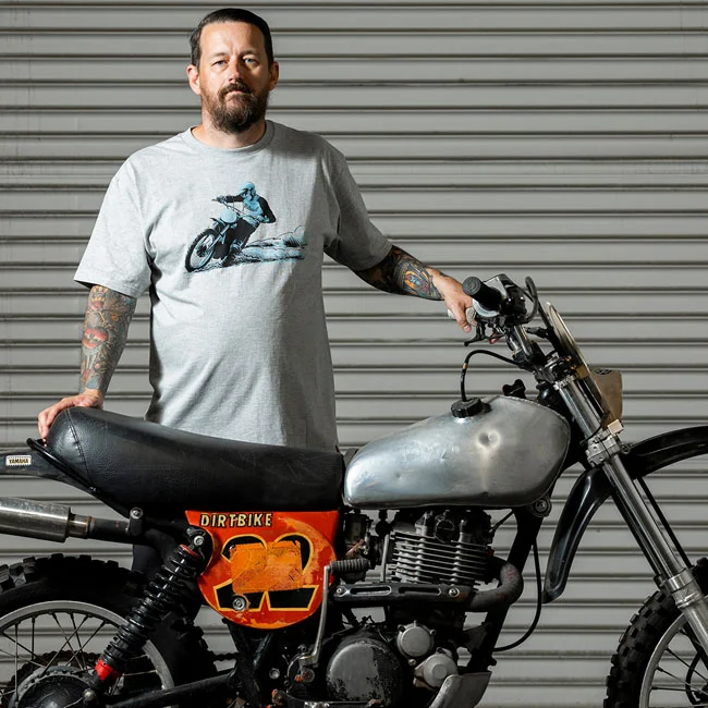 Biltwell Roost t-shirt sporty gray