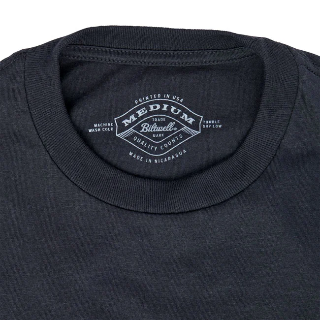 Biltwell Left turn long sleeve t-shirt black
