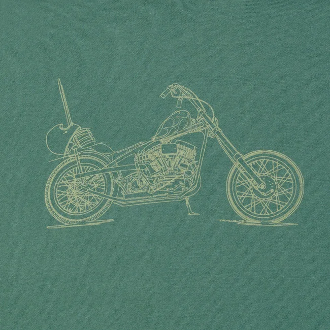 Biltwell Pan hoodie green