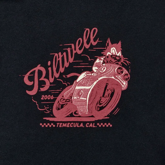 Biltwell Fast Cat hoodie black