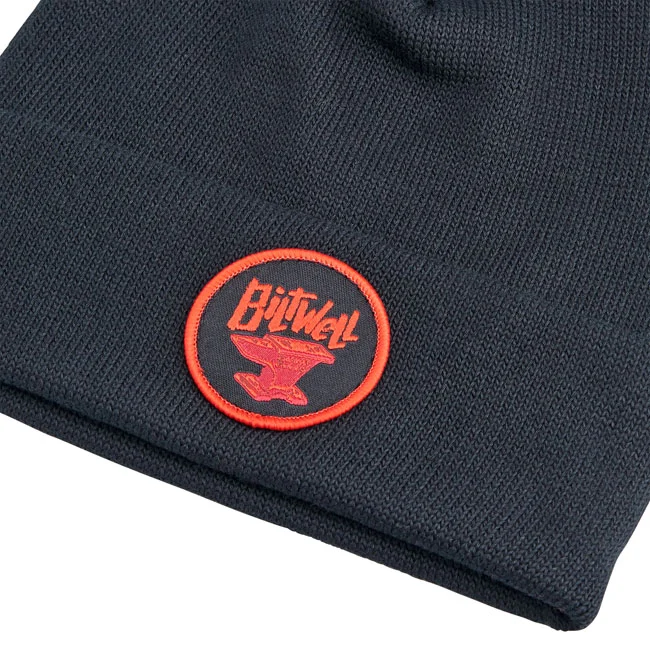 Biltwell Anvil beanie black/red