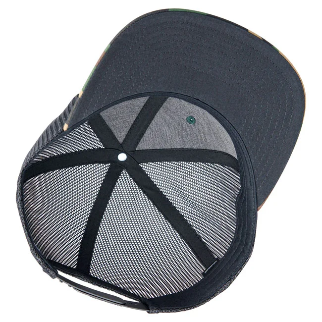 Biltwell Woodland trucker cap camo