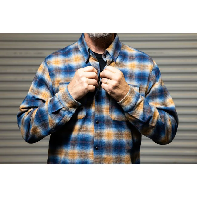 Biltwell HI Test Flannel shirt baja