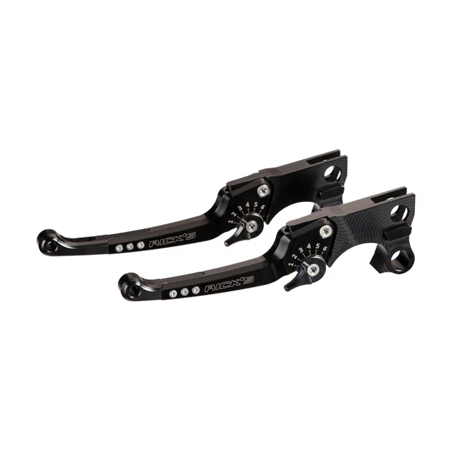 Rick's Motorcycles Rick''s Motorcycles, Good Guys brake & clutch lever set Black