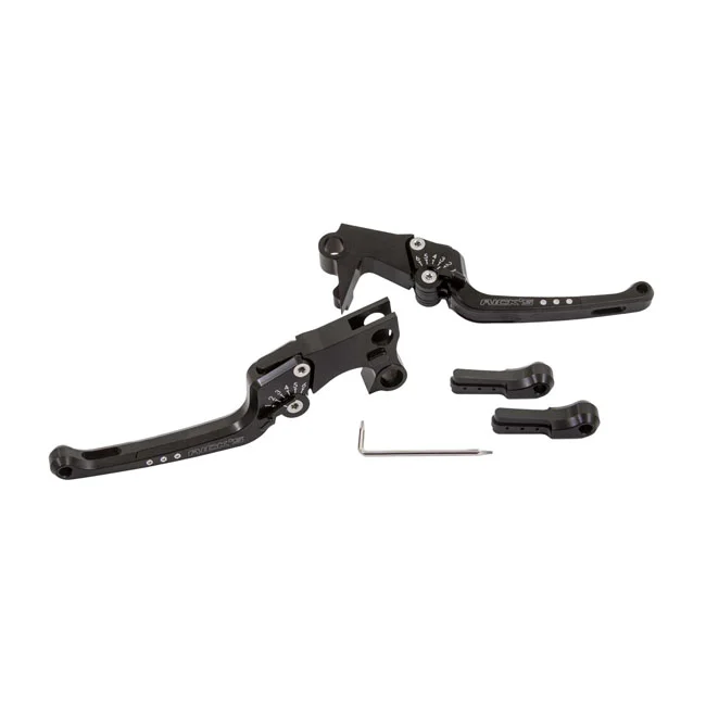 Rick's Motorcycles Rick''s Motorcycles, Good Guys brake & clutch lever set Black