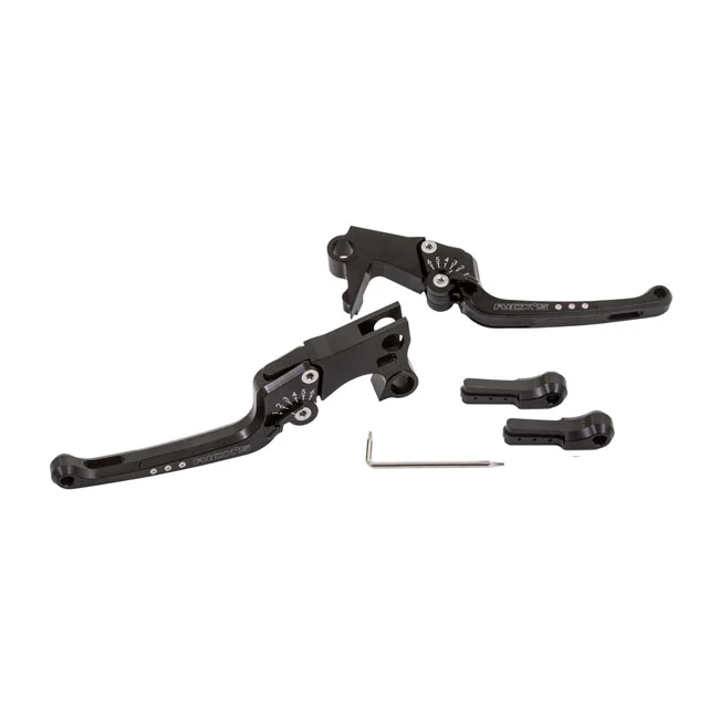 Rick's Motorcycles Rick''s Motorcycles, Good Guys brake & clutch lever set Black