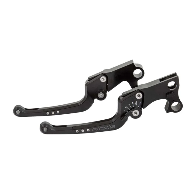 Rick's Motorcycles Rick''s Motorcycles, Good Guys brake & clutch lever set Black