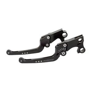 Rick''s Motorcycles, Good Guys brake & clutch lever set Black