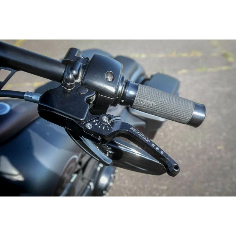 Rick's Motorcycles Good Guys brake & clutch lever set Black