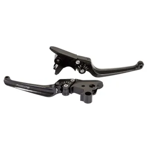 Rick's Motorcycles Rick''s Motorcycles, Classic brake & clutch lever set. Black