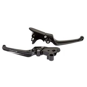Rick's Motorcycles Rick''s Motorcycles, Classic brake & clutch lever set. Black