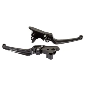 Rick's Motorcycles Rick's Motorcycles, Classic brake & clutch lever set. Black