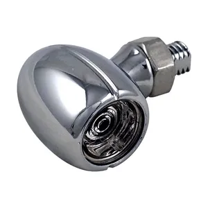 MCS Mini Q, turn signal set. Chrome