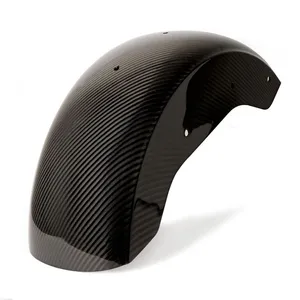 Tommy & Sons Tommy & Sons, carbon fiber stock style rear fender. Woven