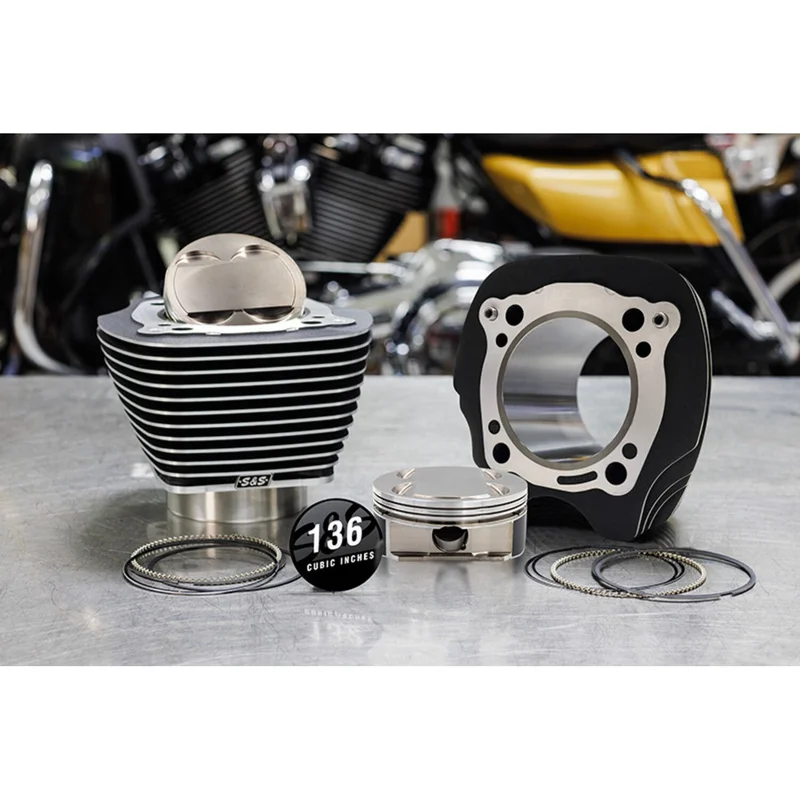 S&S BIG BORE KIT - M8 17-UP - 132/