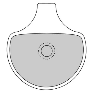 Ferodo Ferodo, brake pads. Sintered ST-compound