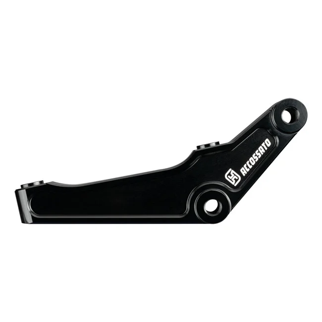 Accossato Brake caliper bracket set. 108mm L/R front. Black