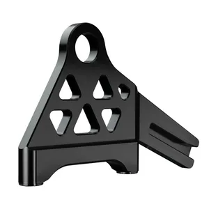 Accossato Accossato, M8 Softail rear brake caliper bracket. Black