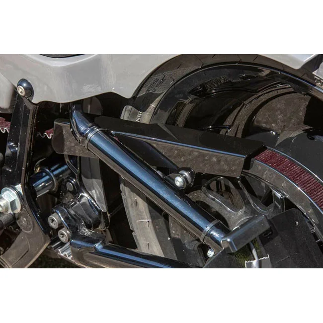 Rick's Motorcycles Motorcycles, belt guard no-cut out. Gloss black