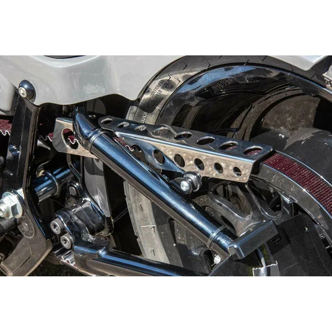 Rick's Motorcycles Motorcycles, belt guard Round holes. Polished